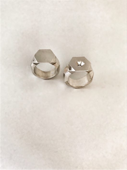 HEXI STAMP RINGS