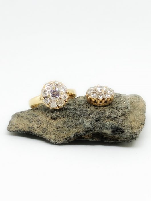 14K yellow gold